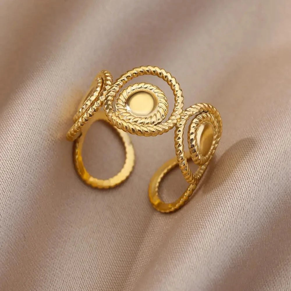 Bague Entrelacés Soleil Bohème - Boutique Bohème
