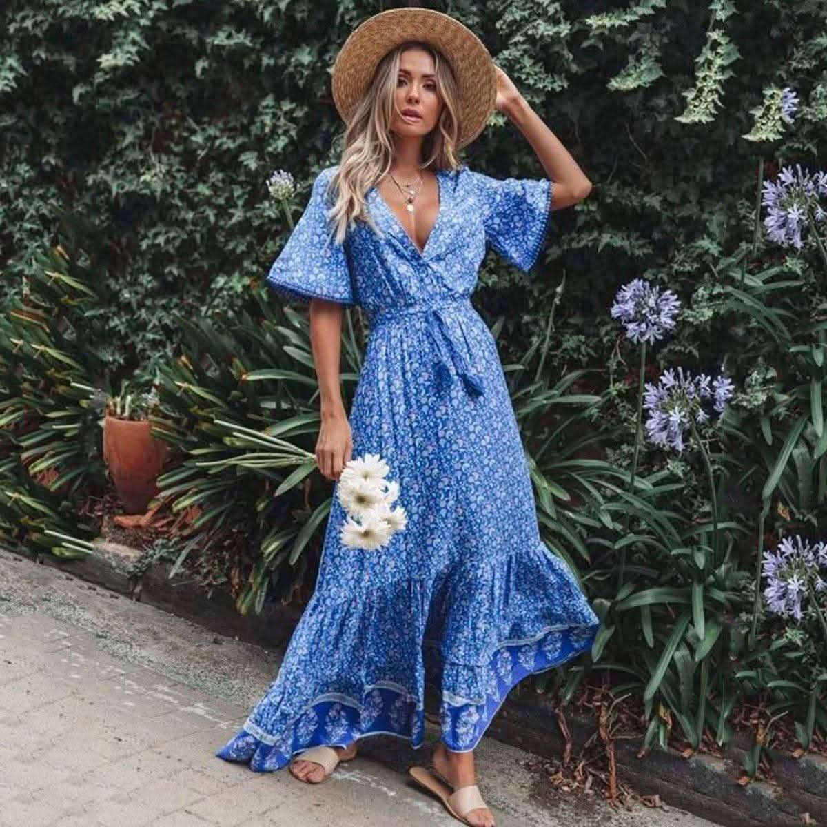 Robe Althéa Bohème - Boutique Bohème