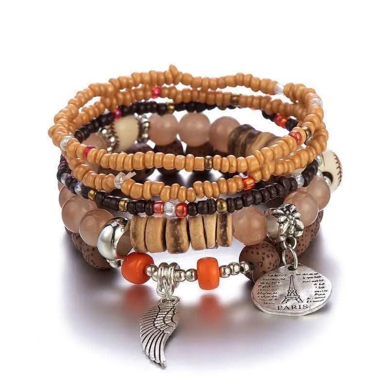 Bracelet Bohème Orange - Boutique Bohème