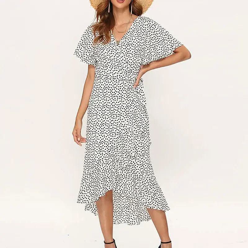 Robe Longue Bohème Blanche - Boutique Bohème