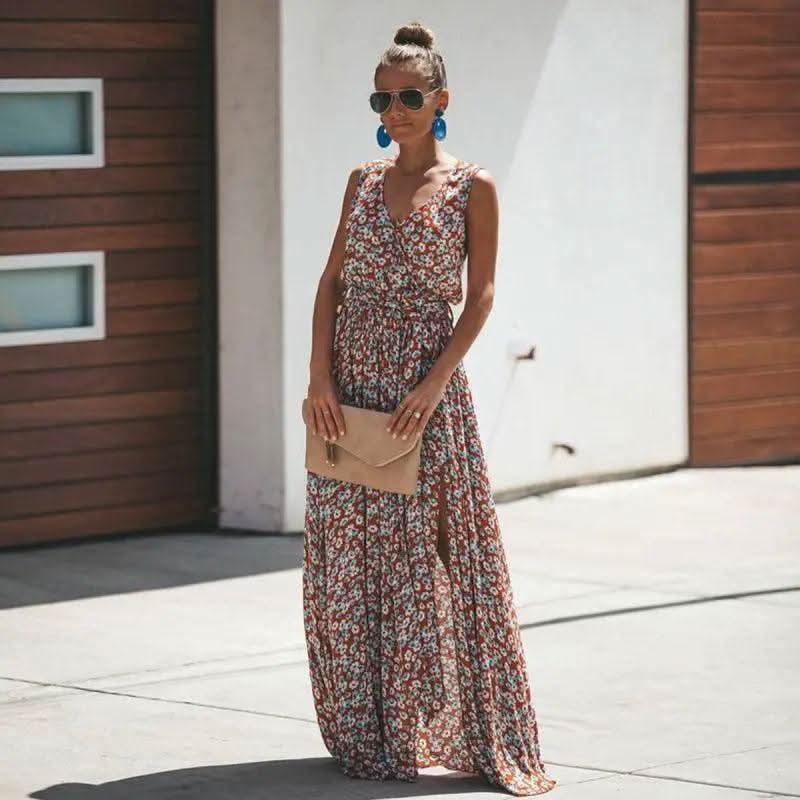 Robe Longue Bohème Chic - Boutique Bohème