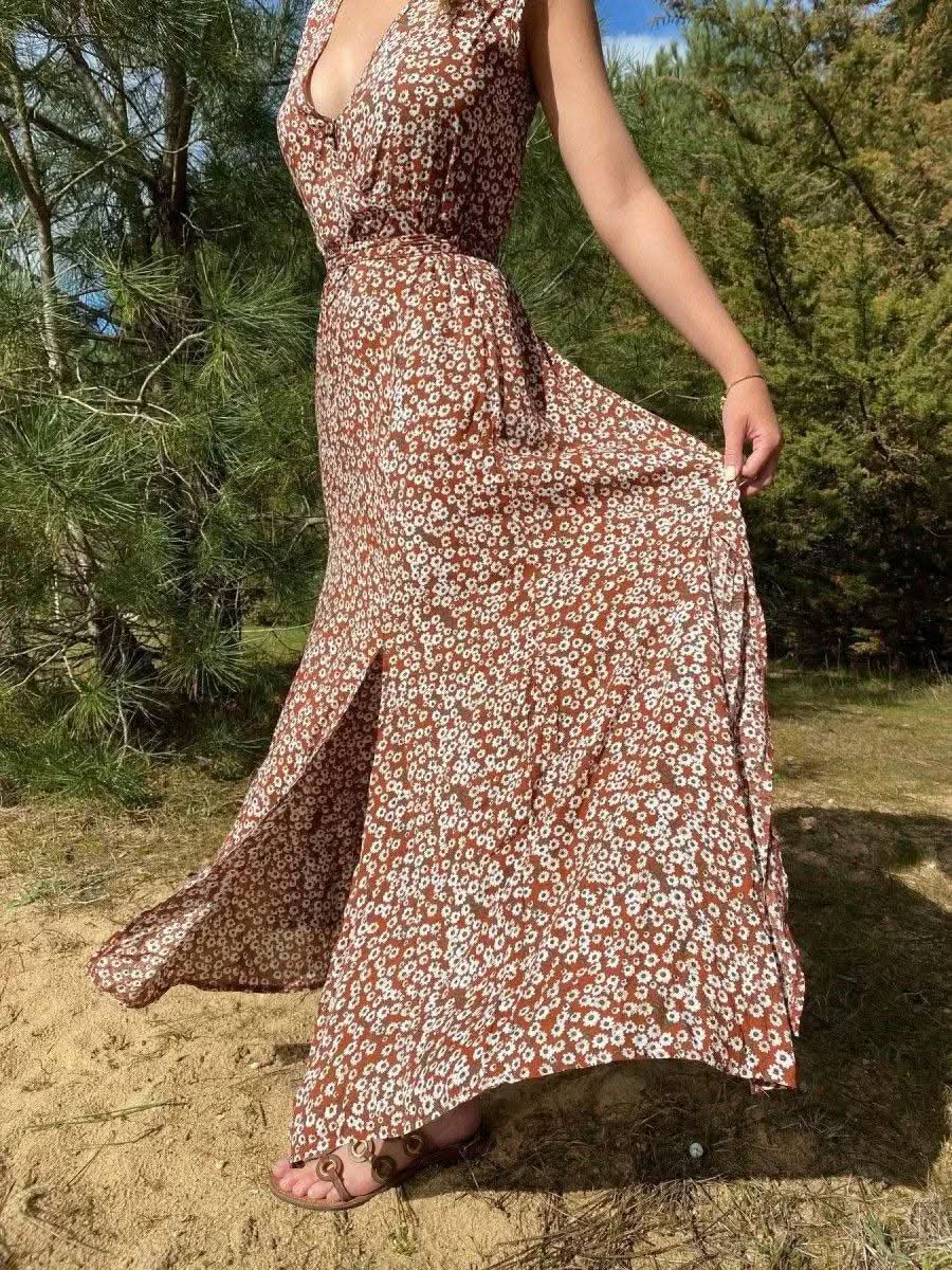 Robe Longue Bohème Chic - Boutique Bohème