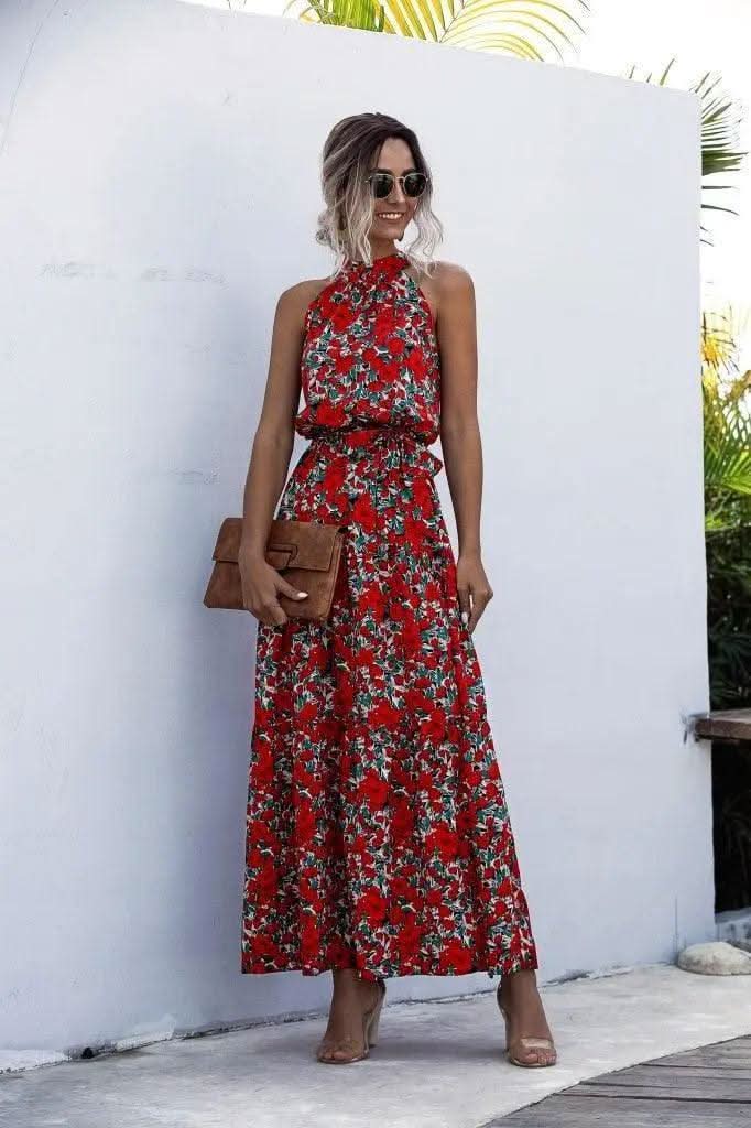 Robe Longue Bohème Colorée - Boutique Bohème